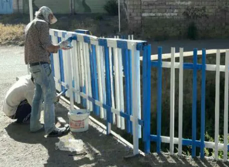 مرتضی مقدم شهردار نمین از رنگ آمیزی نرده ها و تأسیسات شهری در نمین خبر داد.