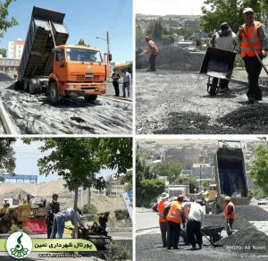 آغاز اجرای عملیات آسفالت خیابان وحدت آغاز اجرای عملیات آسفالت خیابان وحدت