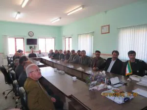 تجلیل از شهردار نمین به مناسبت روز جانباز