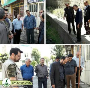 دیدار صمیمی مرتضی مقدم ،شهردار نمین با شهروندان