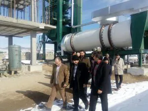 آماده سازی و نصب ماشین آلات کارخانه آسفالت شهرداری نمین آماده سازی و نصب ماشین آلات کارخانه آسفالت شهرداری نمین