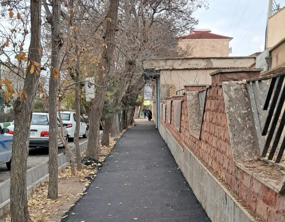 زیرسازی و آسفالت ریزی پیاده رو بلوار امام خمینی(ره) زیرسازی و آسفالت ریزی پیاده رو بلوار امام خمینی(ره)