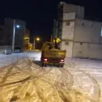 انجام عملیات نمک پاشی در سطح شهر انجام عملیات نمک پاشی در سطح شهر