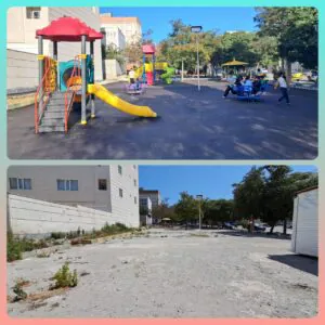 بهسازی و تجهیز بوستان سلامت واقع در کمربندی خانلی نمین