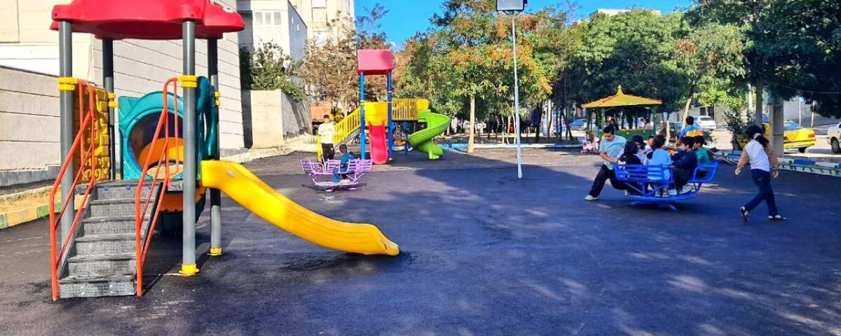 بهسازی و تجهیز بوستان سلامت واقع در کمربندی خانلی نمین