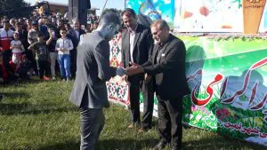 ششمین جشنوراه گلهای بابونه شهرستان نمین برگزار شد