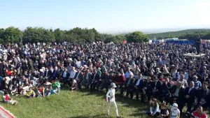 ششمین جشنوراه گلهای بابونه شهرستان نمین برگزار شد