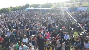 ششمین جشنوراه گلهای بابونه شهرستان نمین برگزار شد