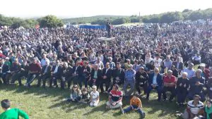 ششمین جشنوراه گلهای بابونه شهرستان نمین برگزار شد