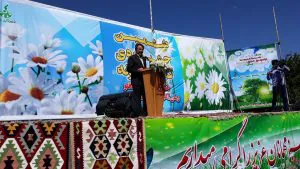 ششمین جشنوراه گلهای بابونه شهرستان نمین برگزار شد