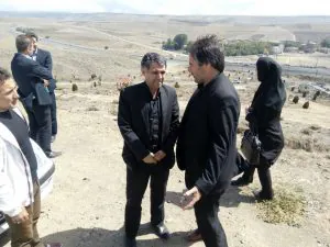 بازدید مهندس بدری نماینده مردم اردبیل، نمین ،نیر و سرعین در مجلس شورای اسلامی از پروژه های عمرانی شهرداری نمین