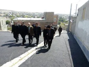 بازدید مهندس بدری نماینده مردم اردبیل، نمین ،نیر و سرعین در مجلس شورای اسلامی از پروژه های عمرانی شهرداری نمین