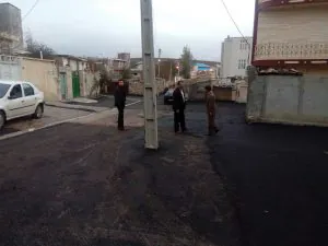 اتمام لکه گیری و آسفالت 4 کوچه در شهر نمین اتمام لکه گیری و آسفالت 4 کوچه در شهر نمین